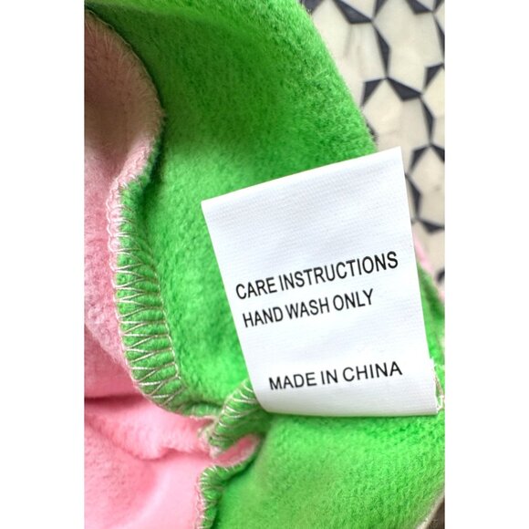 Queen Of Sparkles Green & Pink Pickleball Sweatshirt Medium NWOT - Picture 5 of 6